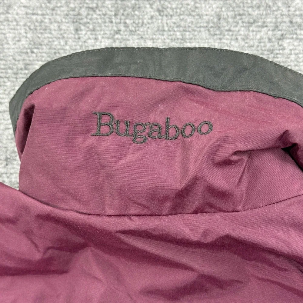 Columbia Sportswear Company Bugaboo Jacket Small Burgundy Full Zip Women's‎